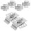Kitchen Sink Clips Undermount Easy Installation Undermount Sink Supports Brackets 4.80X3.90X1.50CM 6Pcs 5