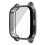 Compatible with Garmin Venu Sq Full Coverage TPU Electroplating Protective Case(Black) 3