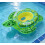 Baby Turtle Ride Swimming Ring, Inflatable Pool Float for Toddlers 3