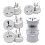 110–250-V-Adapter, Universalstecker, Universalkonverter, Reisestecker 5