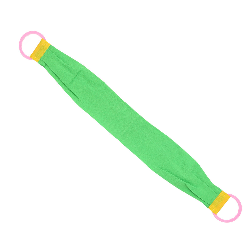 Double Sided Back Exfoliator 450D Coarse Sand Body Scrubber Green