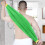 Double Sided Back Exfoliator 450D Coarse Sand Body Scrubber Green 8