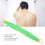 Double Sided Back Exfoliator 450D Coarse Sand Body Scrubber Green 10