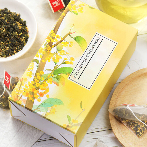 20 Stück Oolong Osmanthus Teebeutel, 60g, Duftende Blumeninfusion 2