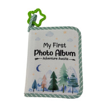 Eerstejaarsherinneringen Bosbabyboek Fotoalbum van zachte stof