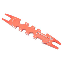 Multifunktionales Fernsteuerungs-Kugelkopf-Entfernungswerkzeug aus Aluminiumlegierung 90x15mm Rot