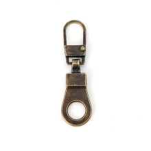 Cremallera extraíble de repuesto para reparación, paquete de 10 Brown