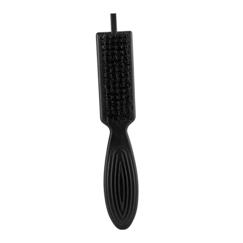 Unisex Black Detangling Hair Brush Comb 2In1 Design With Ergonomic Grip For Travel And Home Styling