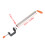 Edelstahl-Roller 360-Drehung Back- und Pizzaschneider Silber 5
