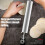 Edelstahl-Roller 360-Drehung Back- und Pizzaschneider Silber 13