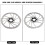 Durable 203mm Disc Rotor for Bikes 11