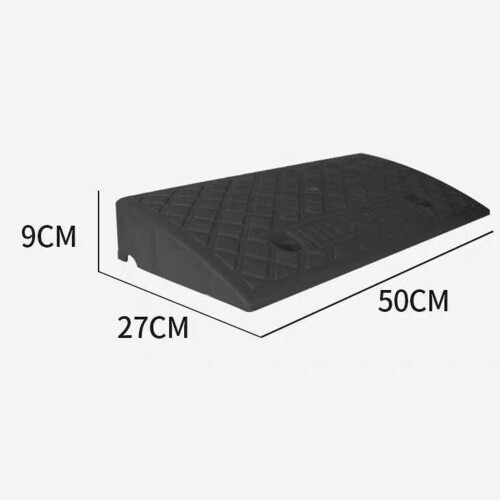 High-Visibility Speed Bump Step Ramp
