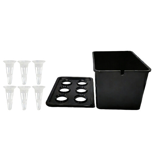 Hydroponic Growing Box For Indoor Gardening And-Black