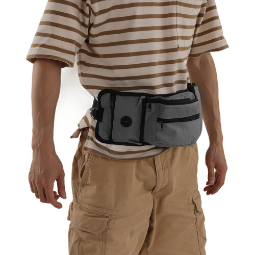 Hands-Free Pet Training Belt Bag with D-Ring