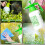 Birchtree BIRCHTREE Garden Sprayer Bottle 2L Manual Pump Pressure W/ Adjustable Nozzle 2