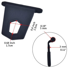 10-Piece Stainless Steel Awning Hooks