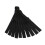Adjustable Wig Bands Black 10pcs Elastic Straps for Secure Comfortable Fit with Buckle 1