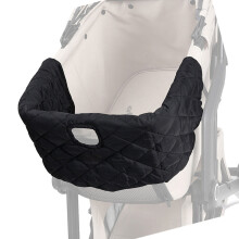 Removable Pet Strollers Seat Cover Dirtproof Cushion for-Black