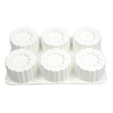 Chocolate Molds Heart Cylinder Silicone Molds Mousses Cake