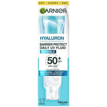 6 x Garnier Hyaluron Barrier Protect Daily UV Fluid Invisible SPF50+ 40ml