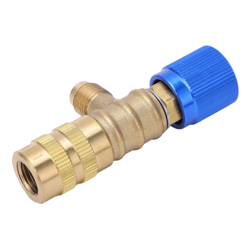 Brass 1/4in Charging Valve for R22 R410