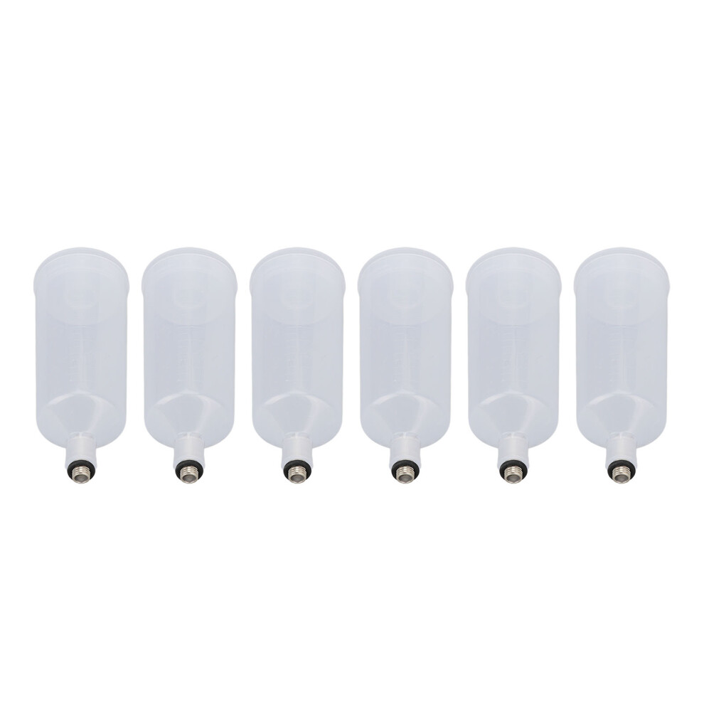 6pcs 40ml PP Airbrush Empty Jars for Facial Skin Care Spray