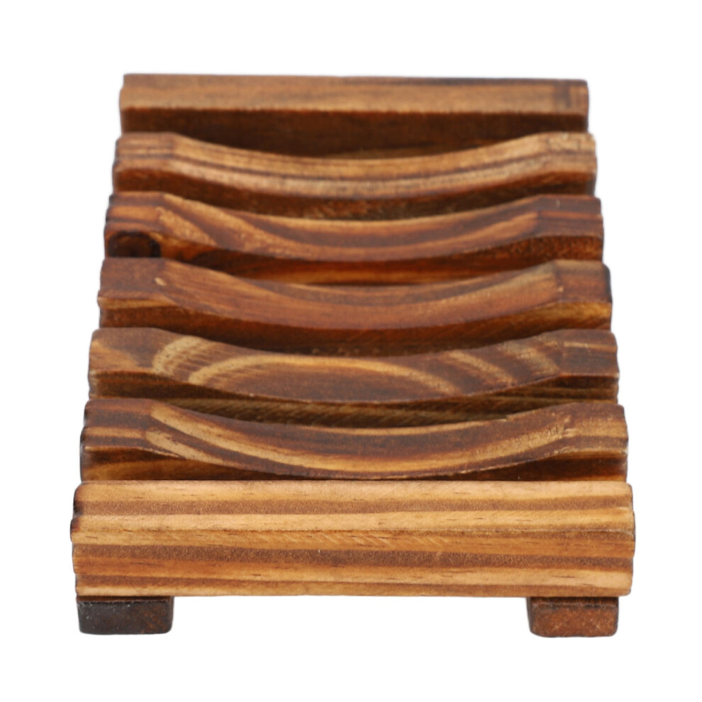 Bamboo Soap Tray Set of 4