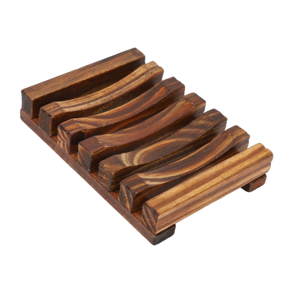 4 Pack Natural Bamboo Soap Dish