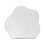 Acrylic Portable Makeup Mirror with Wooden Base, Irregular Design 7