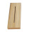 Acrylic Portable Makeup Mirror with Wooden Base, Irregular Design 11