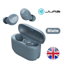 JLab Go Air Pop+ True Wireless Earbuds, In Ear 3 Color Slate