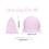 Pink Silicone Highlighting Cap with Hook Needle for Precise Hair Dye Application Reusable Kit 3