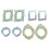 8pcs Customizable Baroquely Picture Frame Figurine for-plating 1