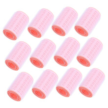 12pcs Self Grip Hair Curlers Set Large Foam Rollers for Quick DIY Wavy Hair Styling