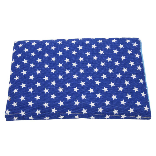 Bird Hanging Tent for Parrots Triangular Nest with Hooks, Blue Star 2