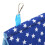 Bird Hanging Tent for Parrots Triangular Nest with Hooks, Blue Star 5