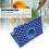 Bird Hanging Tent for Parrots Triangular Nest with Hooks, Blue Star 8