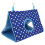 Bird Hanging Tent for Parrots Triangular Nest with Hooks, Blue Star 13