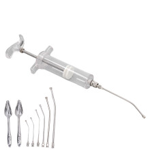 Bird Feeding Syringe Kit 50ml Stainless Steel Parrot Baby Bird Feeding Tube