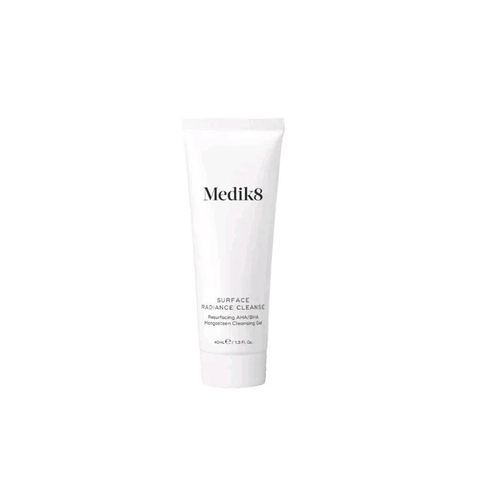 Medik8 Surface Radiance Cleanse 40Ml Resurfacing Aha/Bha Cleansing Gel