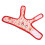 Cute Rabbit Vest Harness Set with Leash, Christmas Pattern, Small Pet M 3