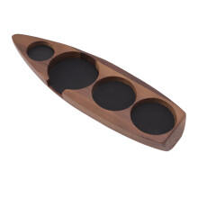 Holz-Kaffeepresse-Halter 295mm Stützständer für 51mm/2,0 Zoll und 53mm/2,1 Zoll