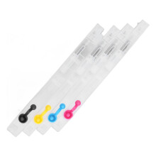 4 Stück nachfüllbare Tintenpatronen für Drucker LC3119, Magenta, Gelb, Cyan, Schwarz