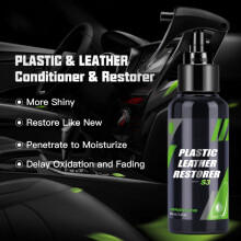 Plastic & Leather Conditioner Restorer for Car Interior Sofa Purse, 100ml