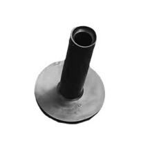 Gummi-Golftees-Halter-Werkzeug – 68mm, Schwarz, 80g Indoor & Outdoor