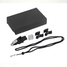 Professional Small Black Composite Sports Whistle for Basketball & Football
