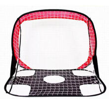 Tragbares Fußballtor mit Ziel, klappbares Kinder-Fußballnetz, Kunststoff & Nylon