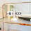 Flip Clock Automatic Retro Stil Wanduhr Weiß 5