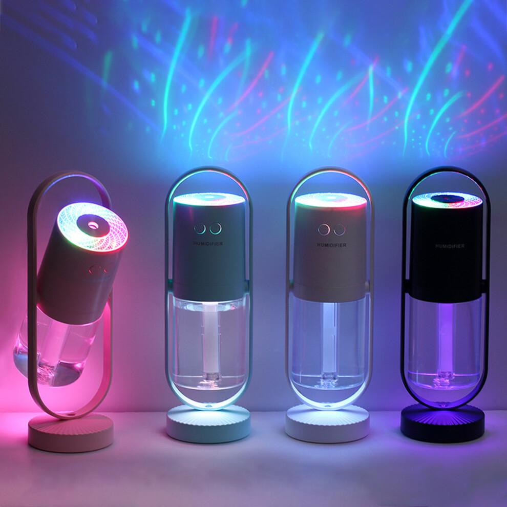 Light Rotary 200Ml Led Night Humidifier
