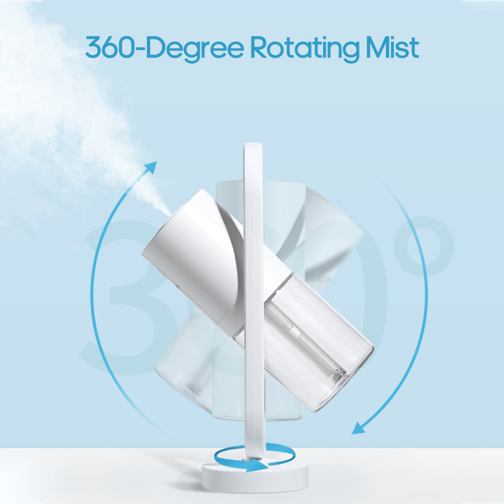 Light Rotary 200Ml Led Night Humidifier